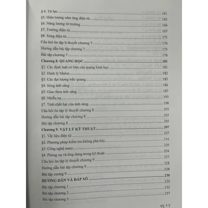 VẬT LÝ (Dành cho SV ngành Kỹ Thuật) 698163