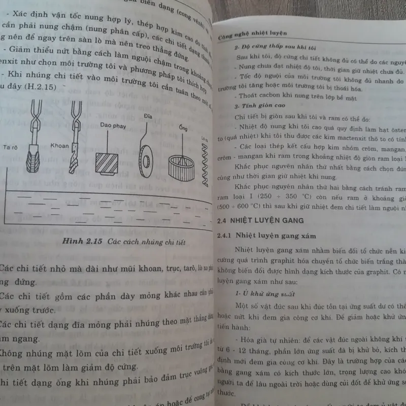 Công nghệ nhiệt luyện và xử lý bề mặt. Giảng viên Nguyễn Văn Dán 605077