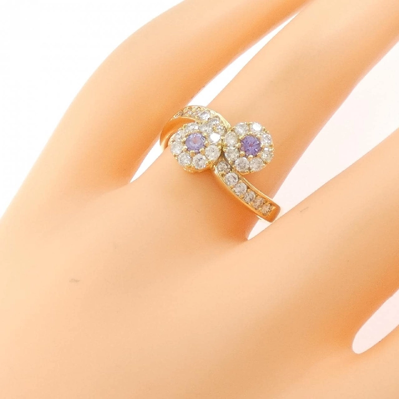 Nhẫn Tanzanite K18YG - Hàng hiệu Chính hãng 854315
