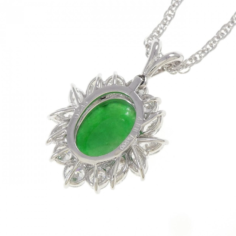 Dây chuyền ngọc bích PT900/PT850 4.88CT - Hàng hiệu Authentic 859209