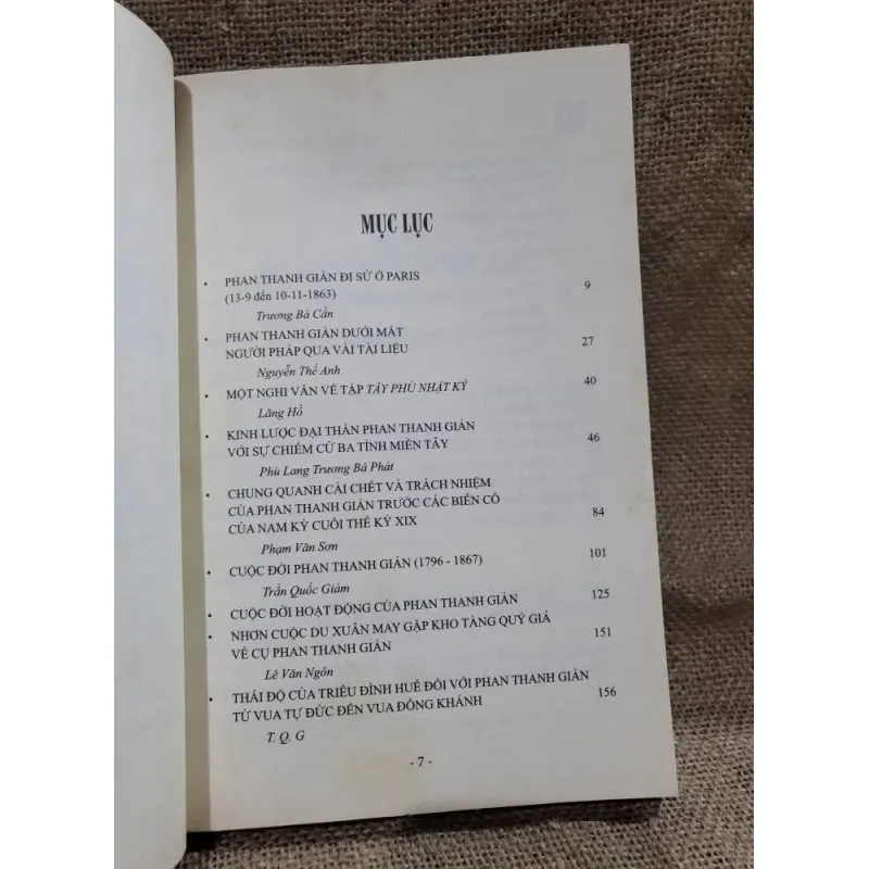 Đặc khảo về  Phan Thanh Giản  760182