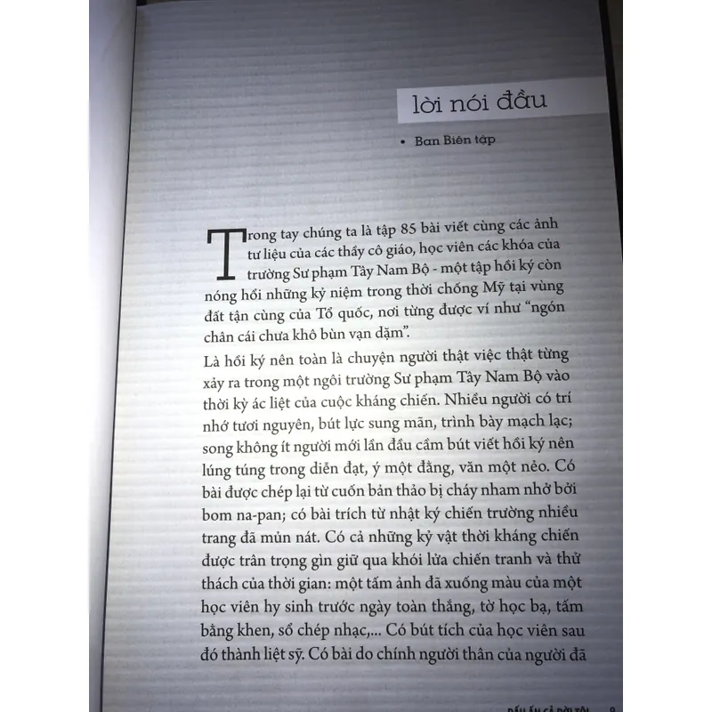 Tập hồi ký Trường Sư phạm Tây Nam Bộ - Dấu ấn cả đởi tôi 708211