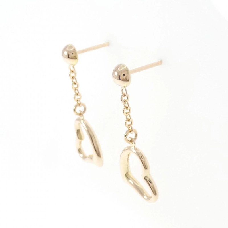 K18PG Bông tai hình trái tim - Hàng hiệu Chính hãng 868062