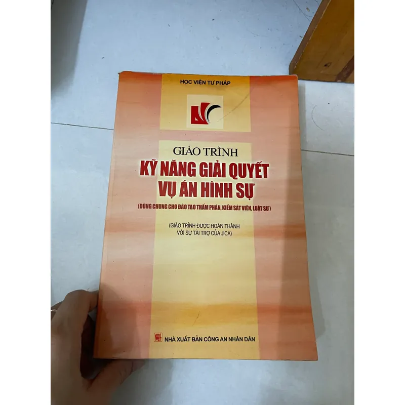 Giáo trình kỹ năng giải Quyết vụ Án Hình sự  590956