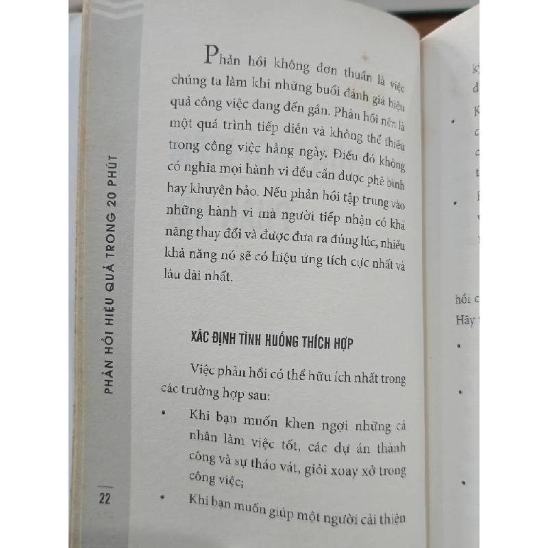 Phản hồi hiệu quả trong 20 phút - Nam Phong (dịch) 506639