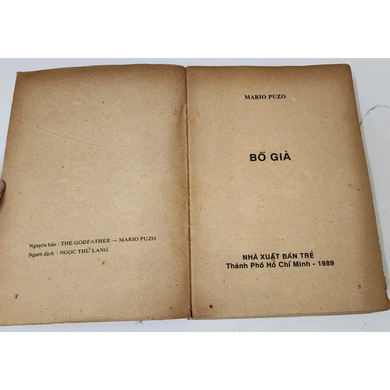 Tác phẩm VH kinh điển của nhà văn Mario Puzo: BỐ GIÀ 793003