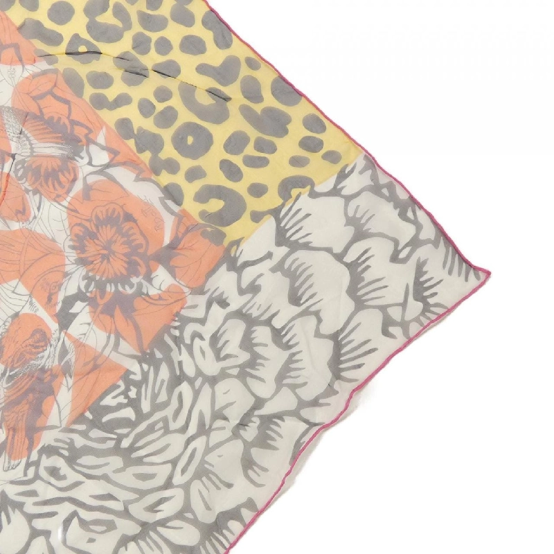 HERMES JUNGLE LOVE AU TAMPON H343946S Carré Jeune 140 Khăn choàng - Hàng hiệu Chính hãng 836440