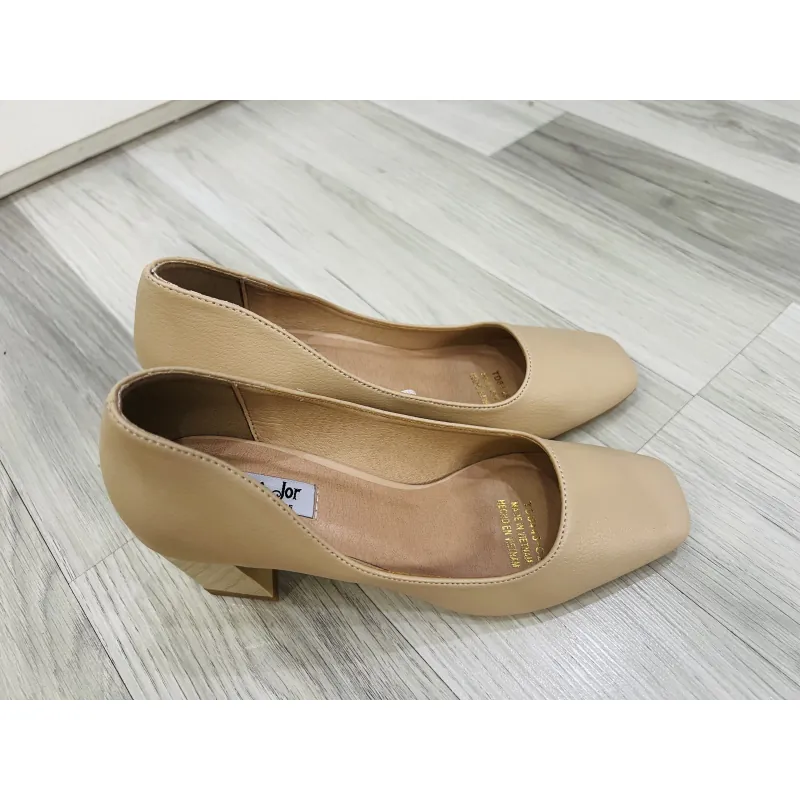 Giày cao gót nude 970510