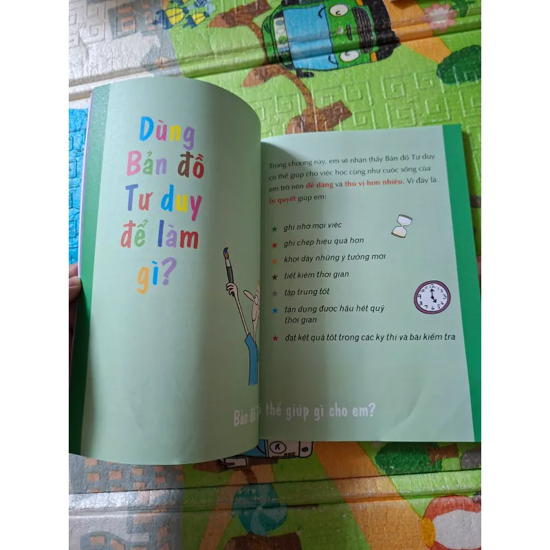 Bản đồ tư duy cho trẻ thông minh - Bí quyết học giỏi ở trường 973159