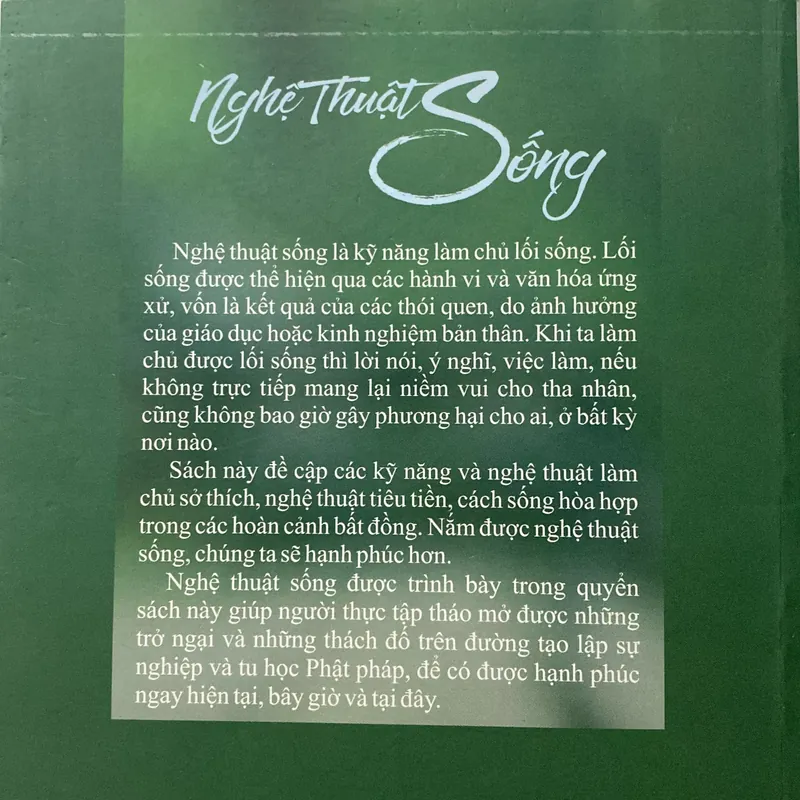 Sách nghệ thuật sống-Thích Nhật Từ 603319