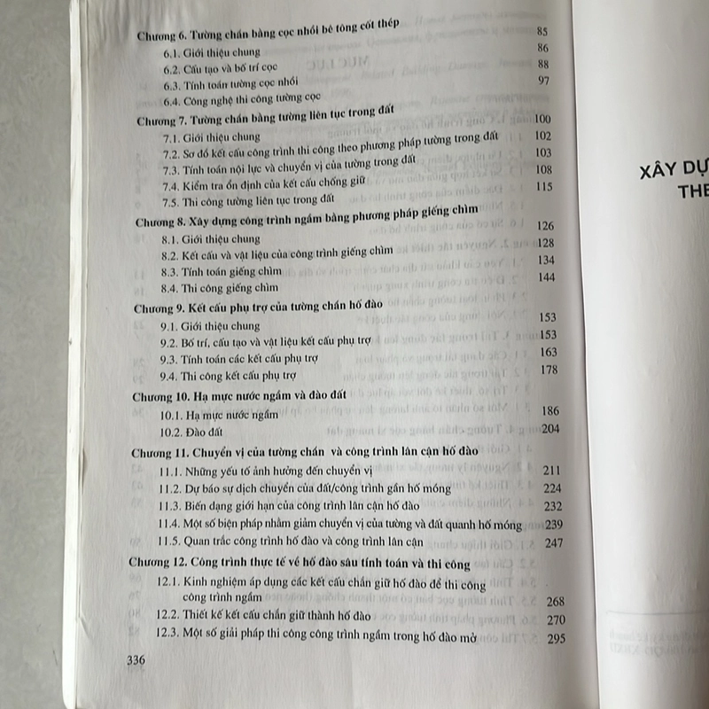 Xây dựng công trình ngầm đô thị theo phương pháp đào mở 518006