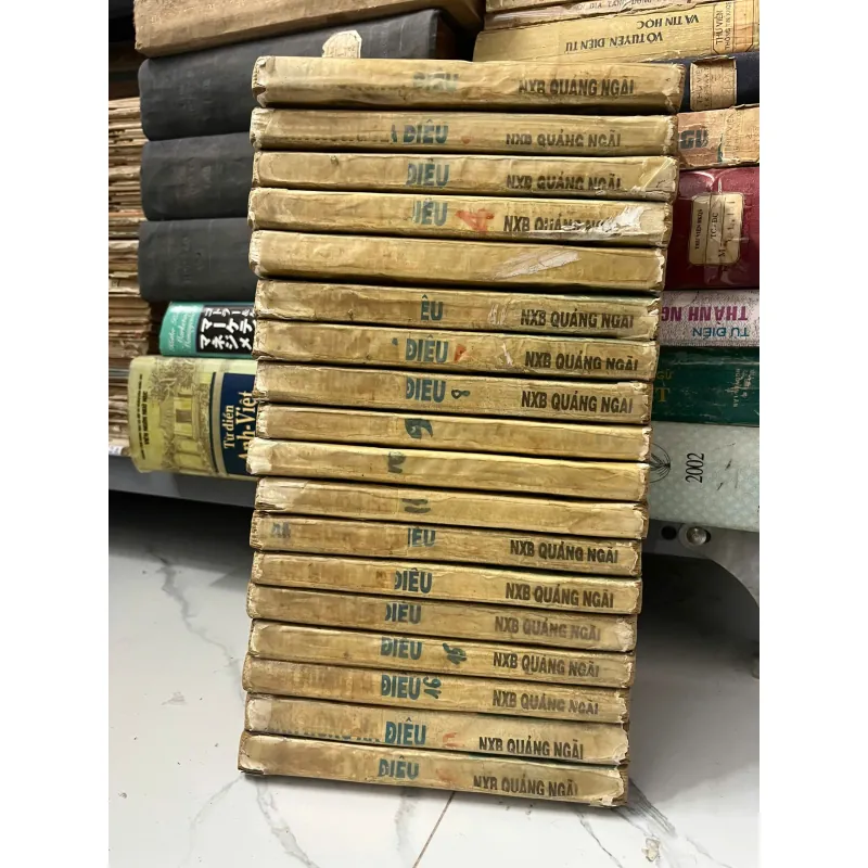 Anh Hùng Xạ Điêu (trọn bộ 18 tập)– Kim Dung - nhà xuất bản Quảng Ngãi 1991 958200