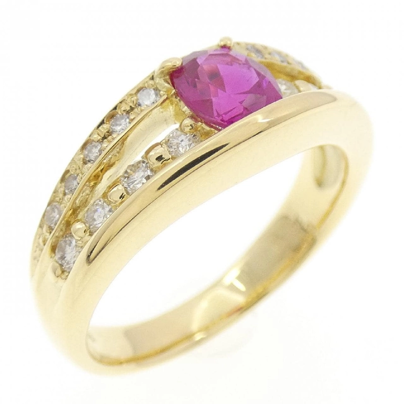 Nhẫn Ruby K18YG 0.61CT - Hàng hiệu Chính hãng 854942