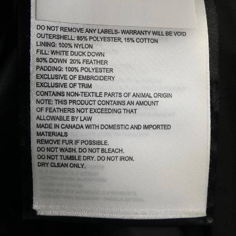 Áo khoác lông vũ MACKENZIE 2302JL của CANADA GOOSE - Hàng hiệu Authentic 821826