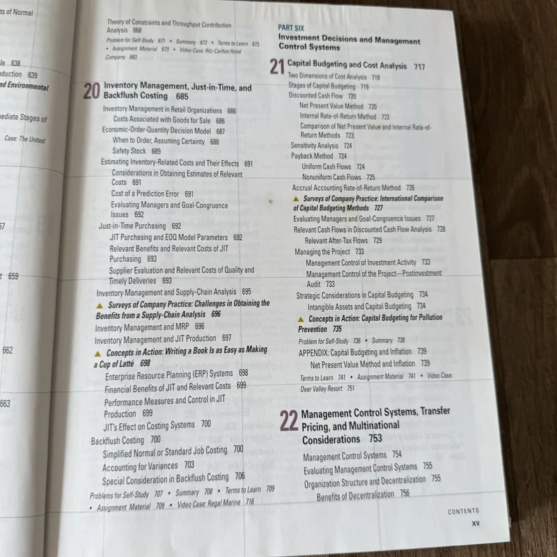 Cost Accounting: A Managerial Emphasis 593805