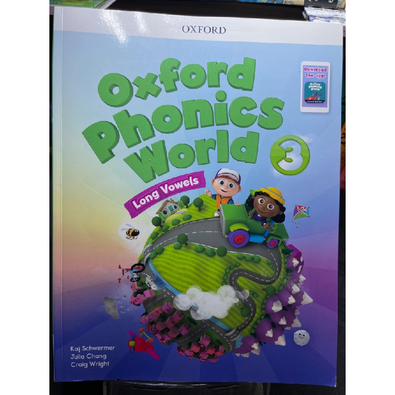 Oxford phonics world 3 long vowels mới 90% Oxford HPB2505 SÁCH HỌC NGOẠI NGỮ 181229