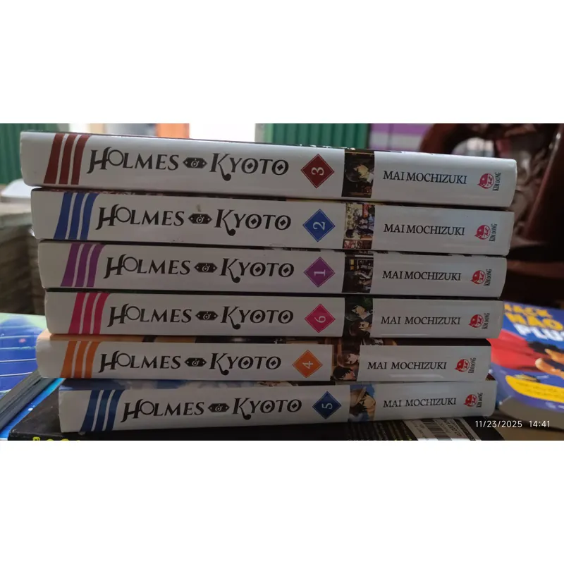 Light Novel Holmes Ở Kyoto tập 1 đến 6 705263