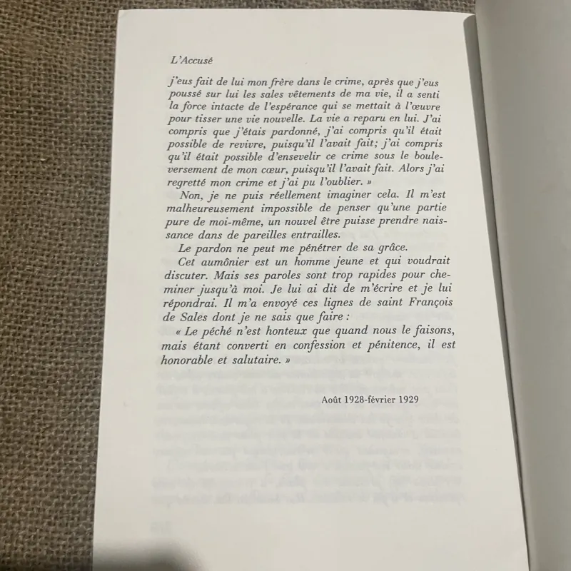 Emmanuel Robin L'Accusé roman 747301