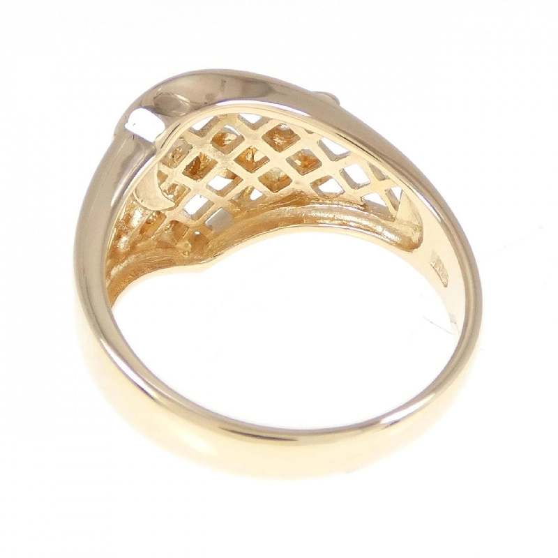 Nhẫn kim cương K18YG 0.20CT 671300