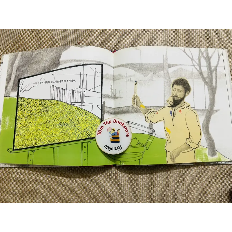 Set sách nghệ thuật cho trẻ – 미술관에 간 꼬마 피카소 시리즈- set 3 747564