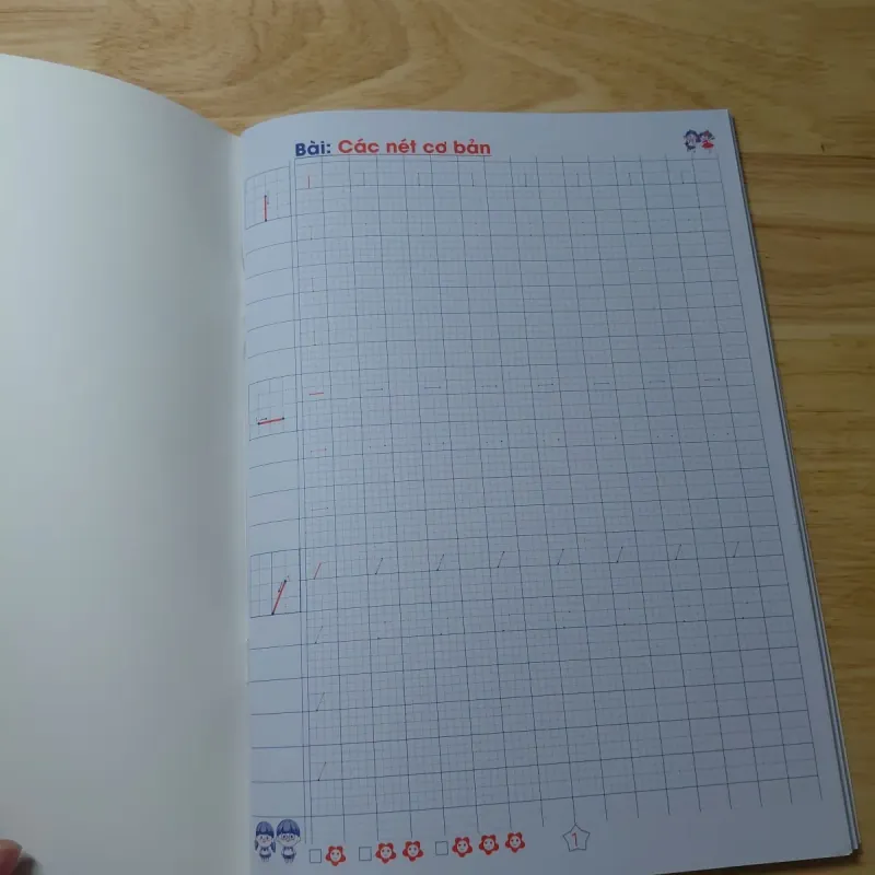 Sách vở luyện viết tăng cường 1 - Mới 100% 751325