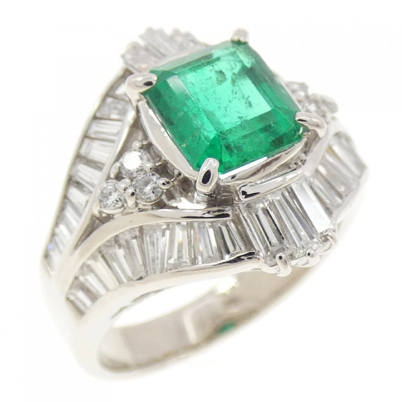 Nhẫn Emerald PT900 1.26CT 671346