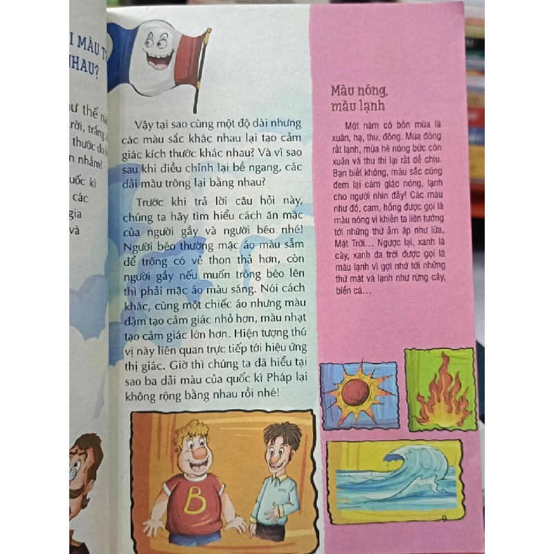 Tất tần tật câu hỏi quái đản nhất quả đất: Thế giới muôn màu - Bing He (chủ biên), Vũ Thùy An (dịch) 750459