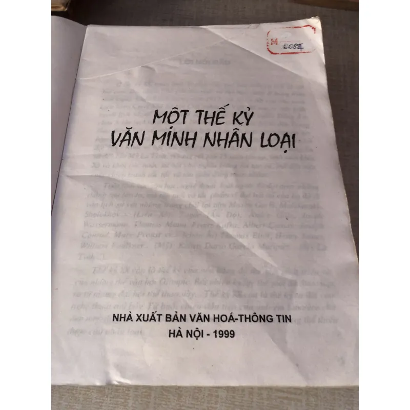 Một thế ký văn minh nhân loại 995085