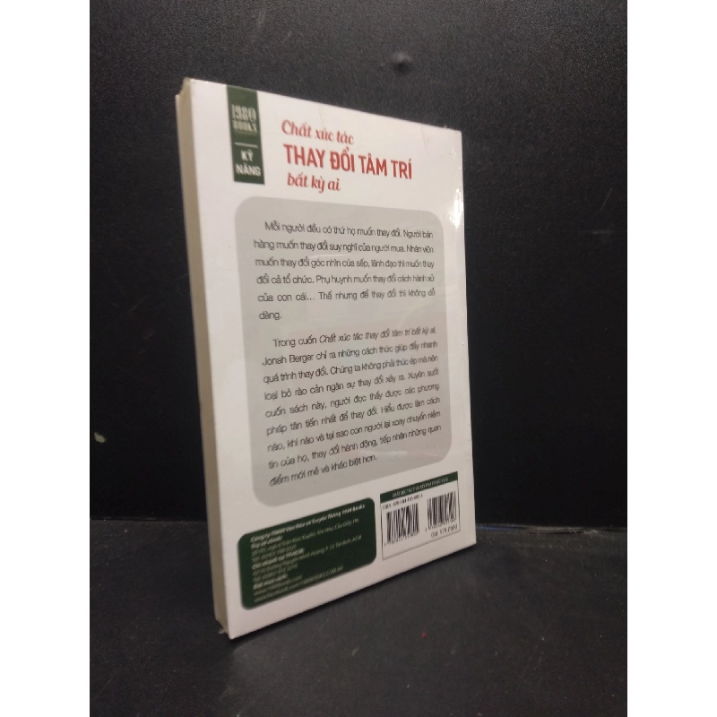 Chất xúc tác thay đổi tâm trí bất kỳ ai Jonah Berger mới 100% HCM.ASB2003 kỹ năng 913692