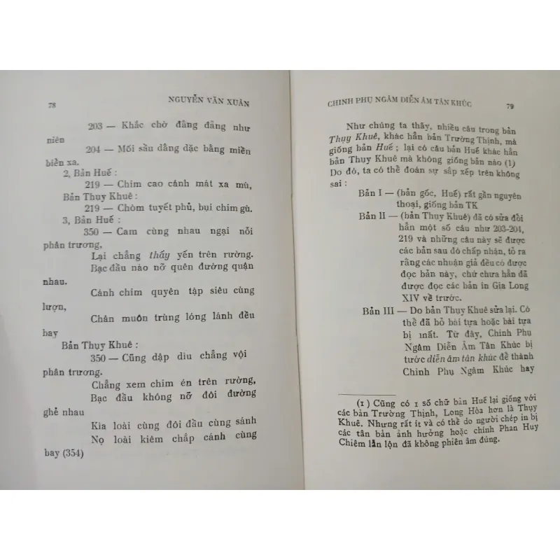 CHINH PHỤ NGÂM DIỄN ÂM TÂN KHÚC CỦA PHAN HUY ÍCH - Nguyễn Văn Xuân 703662