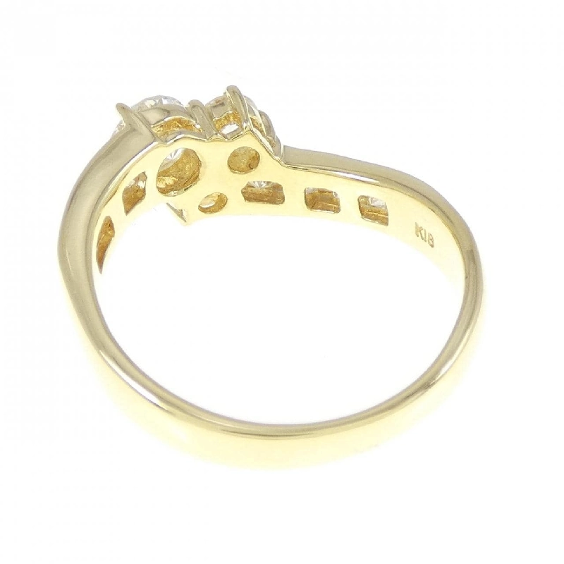 Nhẫn kim cương K18YG 1.00CT 673623