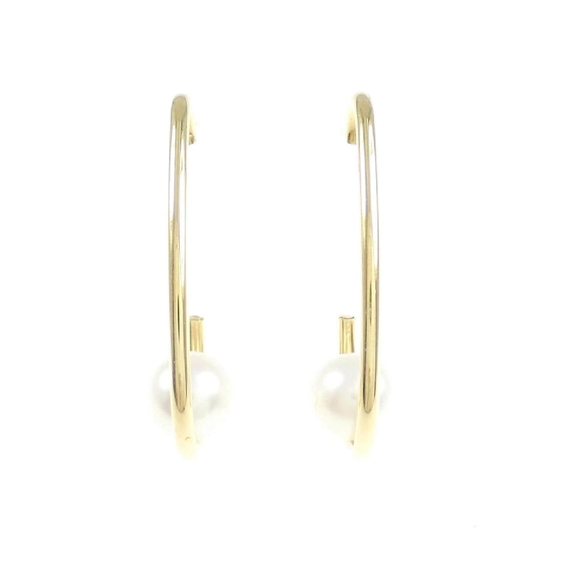 K18YG Bông tai ngọc trai Akoya 5.5mm - Hàng hiệu Chính hãng 868318