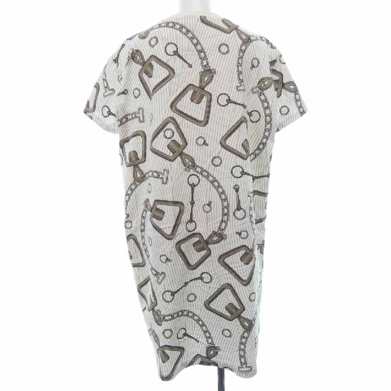 【Mã giảm giá】Đầm cắt HERMES 651388