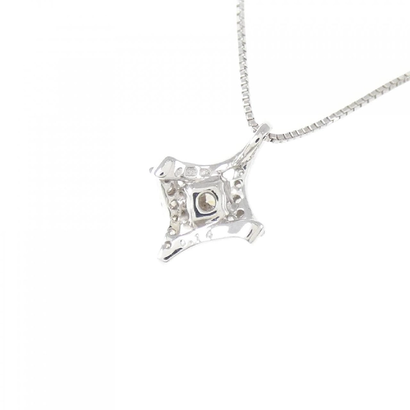 K18WG Dây chuyền kim cương 0.14CT - Hàng hiệu Chính hãng 862400