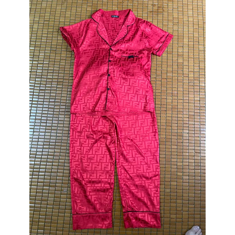 Quần áo pijama nam nữ dài tay ngắn tay cotton thoáng mát 604341