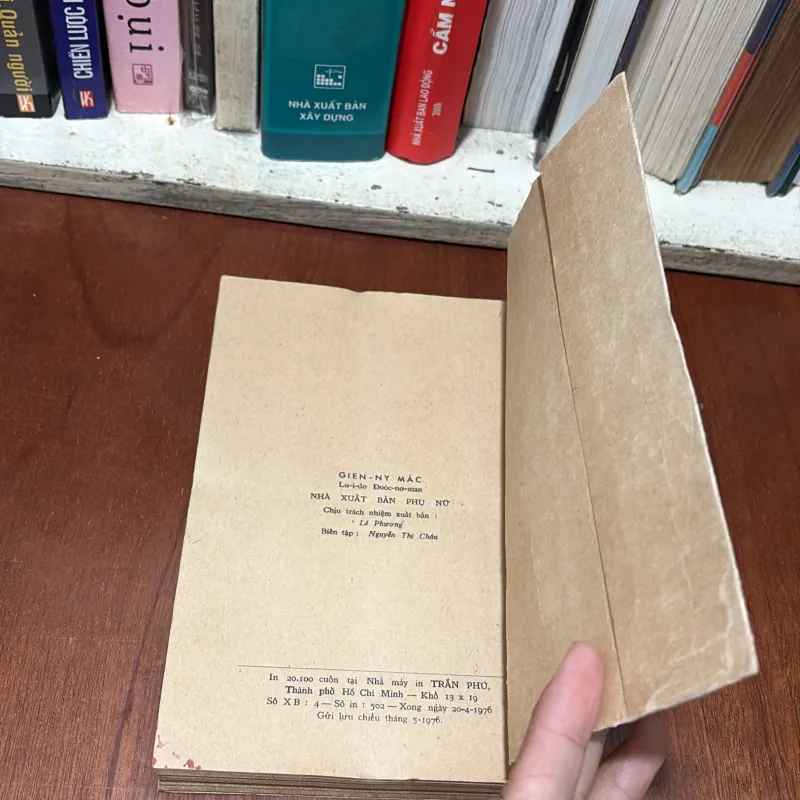 II Sách Xưa: Gienny Mác _ JENNY MARX - LUISE DORNEMANN - Trần Khuyến (Dịch) - 1976 764017
