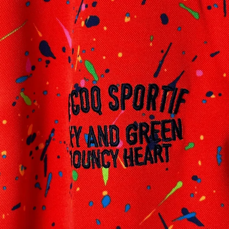 Polo Lecoq Sportif Golf LL Cam Neon 1025399