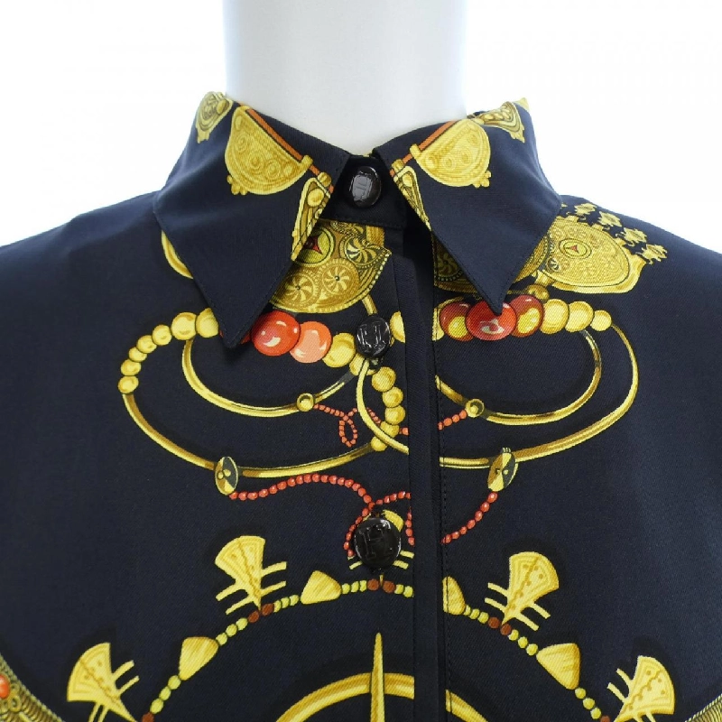 【Mã giảm giá】【Cổ điển】HERMES Áo 644807