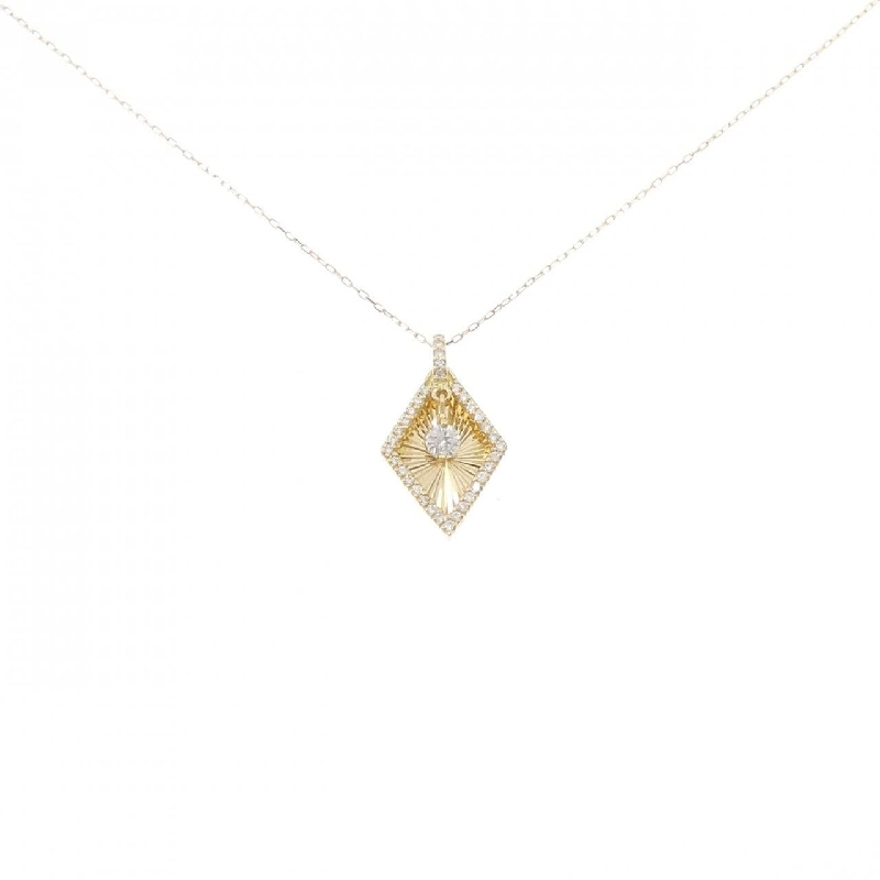 K18YG Dây chuyền kim cương 0.40CT - Hàng hiệu Chính hãng 867799