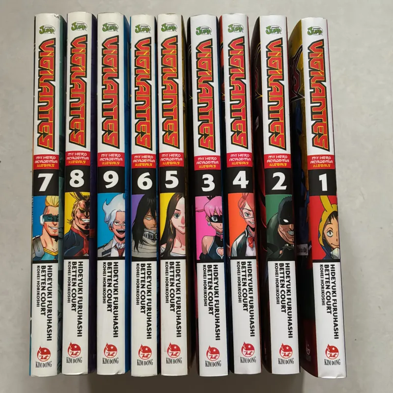 Vigilantes Tập 1 - 9 (Học viện siêu anh hùng) (Co) 711601