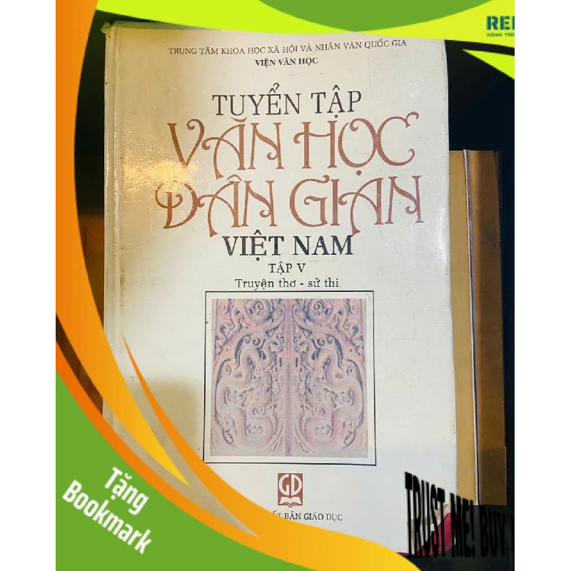 (TẶNG BOOKMARK) Tuyển tập Văn Học Dân Gian Việt Nam tập V Sách văn học RBK3101 955839