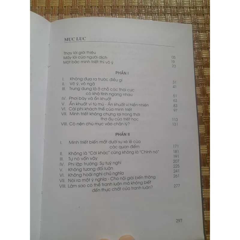 MINH TRIẾT PHƯƠNG ĐÔNG VÀ TRIẾT HỌC PHƯƠNG TÂY 756918