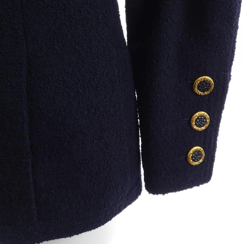 Áo khoác không cổ CHANEL - Hàng hiệu Authentic 823163