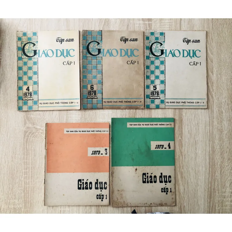Lô 15 cuốn Tập san Giáo dục cấp 1 (Tiểu học) – sách xưa 929465