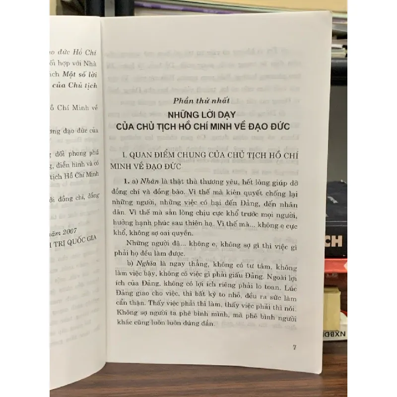Một số lời dạy và mẩu chuyện về tấm gương đạo đức của Chủ tịch Hồ Chí Minh – (Bản in khác) 589568