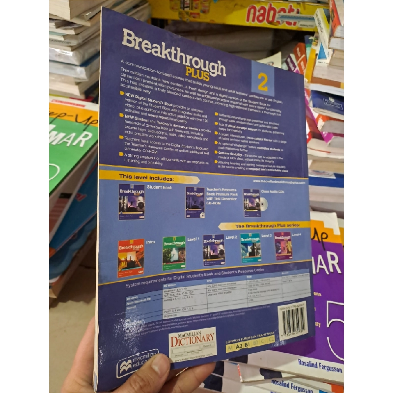 Breakthrough Plus 2 mới 80% ố nhăn bìa HCM0808 HỌC NGOẠI NGỮ 527160