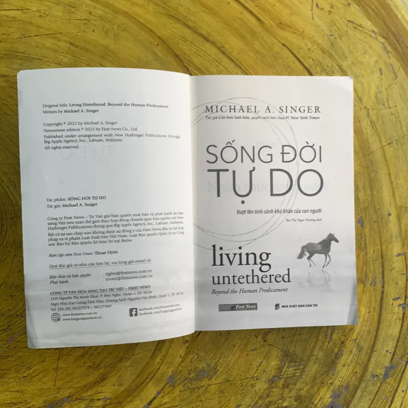 COMBO MICHAEL A. SINGER : CỞI TRÓI LINH HỒN & SỐNG ĐỜI TỰ DO 1037334