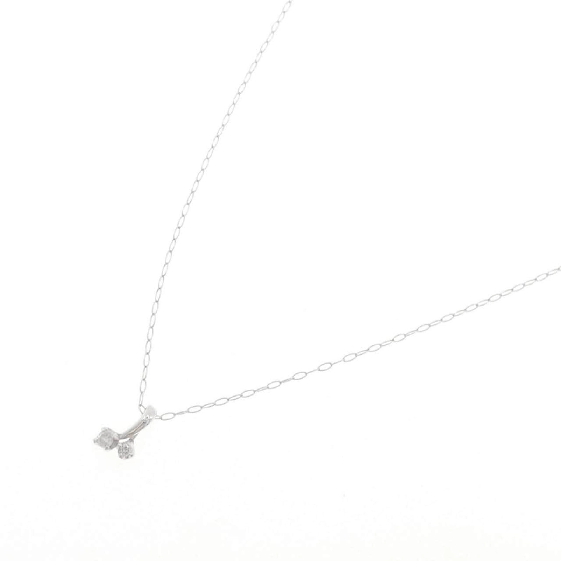 K18WG Dây chuyền kim cương 0.03CT - Hàng hiệu Authentic 863279