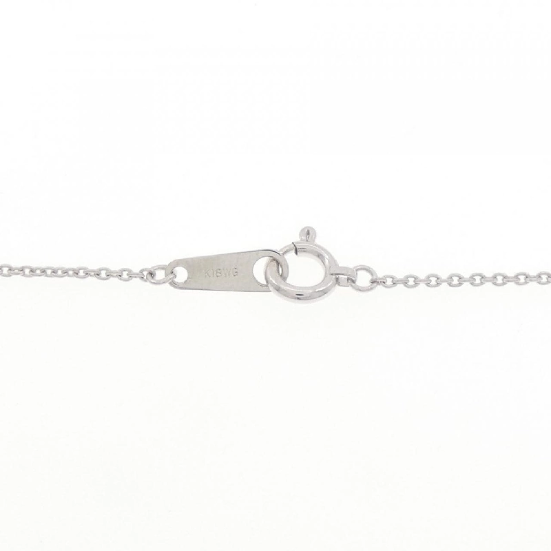 K18WG Dây chuyền kim cương hình trái tim 0.50CT - Hàng hiệu Chính hãng 867892