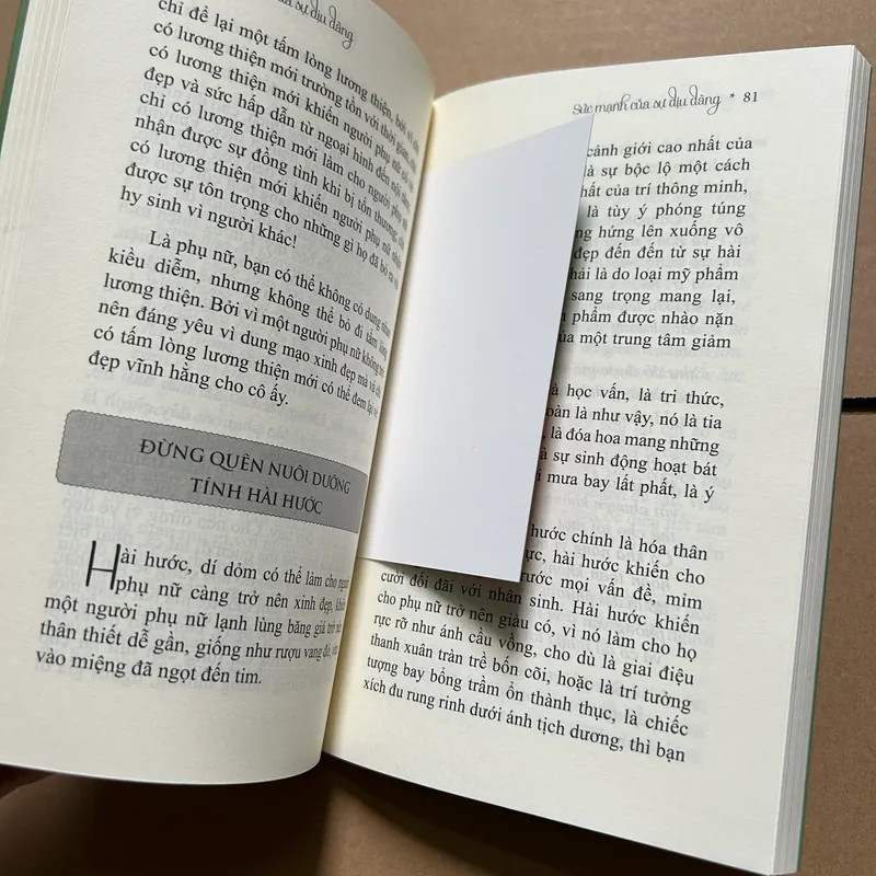 Sức mạnh của sự dịu dàng - Nhật Hạ 731768